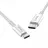 Cablu Hoco X23 Skilled type-c to type-c charging data cable, White