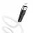 Cablu Hoco X53 Angel silicone charging data cable for Micro, White