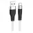Cablu Hoco X53 Angel silicone charging data cable for Type-C, White