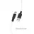 Cablu Hoco X21 Plus Silicone charging cable for Type-C, L=2M Black＆White