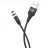 Cablu Hoco U76 Fresh magnetic charging cable for Lightning, Black
