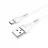 Cablu Hoco X37 Cool power charging data cable for Type-C, White