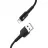 Cablu Hoco X30 Star Charging data cable for Lightning, Black