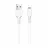 Cablu Hoco X20 Flash lightning charging cable, L=1M White