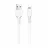Cablu Hoco X20 Flash lightning charging cable, L=2M White