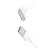 Cablu Hoco X1 Rapid charging cable for iPhone 30 Pin, 1M White