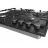 Варочная газовая панель GORENJE G642AB, 4 конфорки,  Конфорка Wok,  Закаленное стекло,  Электроподжиг,  Черный