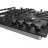 Plita incorporabila cu gaz GORENJE G642AB, 4 arzatoare, Arzator Wok, Sticla calita, Aprindere electrica, Negru
