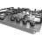Plita incorporabila cu gaz GORENJE G642ABX, 4 arzatoare, Sticla calita,  Aprindere electrica,  Inox, Negru
