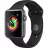 Smartwatch APPLE Watch 3 42mm/Space Gray Aluminium Case With Black Sport Band,  MTF32 GPS,  Space Grey, WatchOS 7,  LTPO OLED,  42 mm,  GPS, GNSS,  Bluetooth 4.2,  Space Gray