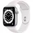 Smartwatch APPLE Watch Series 6 GPS,  44mm Aluminum Case with White Sport Band,  M00D3 GPS Silver, WatchOS 7,  LTPO OLED,  44 mm,  GPS, GNSS,  Bluetooth 5.0,  Silver