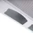 Hota PYRAMIDA TL 60 SLIM WH, 400 m3, h,  1 motor,  60 cm,  Filtru de grasime din aluminiu,  Alb