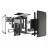Carcasa fara PSU be quiet! Pure Base 500 Window Gray, ATX