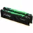 RAM KINGSTON FURY Beast RGB (KF432C16BB1AK2/32), DDR4 32GB (2x16GB) 3200MHz, CL16-18-18,  1.35V