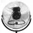 Ventilator Trotec TVM18S, 100 W,  45 cm,  3 trepte de viteza,  Negru,  Argintiu