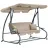 Садовые качели FunFit Relax Plus Beige (1602), Металл,  Бежевый,, 172 x 230 x 127