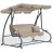 Leagăn de grădină FunFit Relax Plus Beige (1602), Metal,  Bej,, 172 x 230 x 127