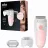 Epilator BRAUN Silk-épil 5-620 Wet & Dry, 28 pinsete,  3 duze,  2 viteze,  Alb,  Roz