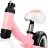 Bicicleta fara pedale Spokey Childish Pink (927110) 2 roti / 12" / 3-6 ani / Roz 