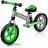 Bicicleta fara pedale Spokey Off-Road Green (927109), 2 roti,  12",  3-6 ani,  Verde