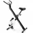 Bicicleta fitness Spokey Xfit (926534), Vertical,  Standard,  100 kg,  Franare mecanica