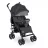 Carucior Lionelo Irma Black/Dark Grey, Pentru plimbare,  Baston,  6-36 luni,  Aparatoare ploaie,  insecte,  Husa picioare,  Negru,  Gri