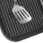 Tigaie grill Rondell RDA-1204, 28 cm,  Aluminiu gros turnat sub presiune,  TriTitan,  Negru