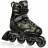 Роликовые коньки Spokey MAKAN BLACK GREEN (926984), 36-39,  Черный,  Зеленый