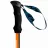 Bete de tracking Spokey ZION (926808), 3 segmente,  62-135 cm,  Aluminiu,  Negru,  Oranj
