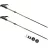 Bete de tracking Spokey Quick (929473), 4 segmente,  40-135 cm,  Aluminiu,  Maro,  Negru