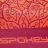 Коврик для йоги Spokey MANDALA (926051), Оранжевый,  Фиолетовый,  183 x 61 x 1 cм