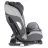 Scaun auto Lionelo Sander Grey Isofix, 0, 1, 2, 3,  0-36 kg,  0-12 ani,  Instalare cu fata inainte, inapoi,  Gri