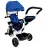 Детский велосипед FunFit Kids Twist 2678, 0.6-5 лет,  18.5",  23.5",  С ручкой для родителя,  Солнцезащитный козырёк,  Синий