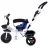 Bicicleta pentru copii FunFit Kids Twist 2678, 0.6-5 ani,  18.5",  23.5",  Cu maner,  Parasolar,  Albastru