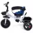 Bicicleta pentru copii FunFit KIDS TWIST 2678, 0.6-5 ani,  18.5",  23.5",  Cu maner,  Parasolar,  Albastru