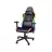 Fotoliu Gaming TRUST GXT716 RIZZA RGB LED ILLUMINATED, Metal, Plastic, Spuma poliuretanica, Piele artificiala, Gazlift, Negru