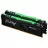Модуль памяти KINGSTON FURY BEAST RGB (KF437C19BBAK2/16), DDR4 16GB (2x8GB) 3733MHz, CL19, 1.35V