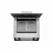 Hota LG HCEZD2427B, 630 m3/h,  1 motor,  60 cm,  Filtru de grasime din aluminiu,  Negru, Inox