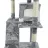 Когтеточки для кошек FunFit 1952 XXL, Темно-серый,  Белый,  170 x 49 см