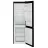 Холодильник SHARP SJBA10DMXBFEU, 331 л,  Ручное размораживание,  Капельная система размораживания,  186 см,  Черный,, A++
