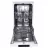 Masina de spalat vase MIDEA MFD45S370W, 11 seturi,  8 programe,  Control electronic,  44.8 cm,  Alb, A