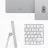 Computer All-in-One APPLE iMac Z13K000ES Silver, 24, 4480x2520 4.5K Retina,  Apple M1 7-core GPU,  16Gb,  1Tb,  Mac OS Big Sur,  RU