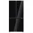 Frigider MIDEA MDRF632FGF28 (SBS470 Black Jazz), 424 l,  No Frost,  Congelare rapida,  Display,  177.5 сm,  Negru, A+