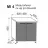 Element bucatarie Ambianta Front Perla MI4/MI11 800 (modul inferior chiuveta), Negru