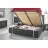 Кровать Ambianta Pat 1, 6 CRISTAL, Двуспальная,  Бирюзовый, 160 x 200