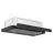 Hota WOLSER WL- F 60 SLIM BLACK, 400 m3/h,  1 motor,  60 cm,  Filtru din aluminiu с 5 straturi absorbant de grasimi,  Negru