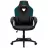 Fotoliu Gaming ThunderX3 DC1 Black/Cyan, Metal,  Piele eco,  Gazlift,  Negru,  Cyan