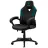 Fotoliu Gaming ThunderX3 DC1 Black/Cyan, Metal,  Piele eco,  Gazlift,  Negru,  Cyan