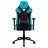 Fotoliu Gaming ThunderX3 TC5 Black/Azure Blue, Metal,  Piele eco,  Gazlift,  Negru,  Albastru azuriu