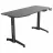 Геймерский компьютерный стол ThunderX3 ED7 Black, Металл,  МДФ,  Черный,  140 x 60 x 730-123 см